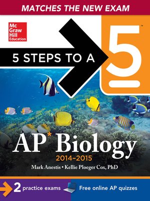 cover image of 5 Steps to a 5 AP Biology, 2014-2015 Edition